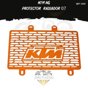 partes KTM NG protector radiador