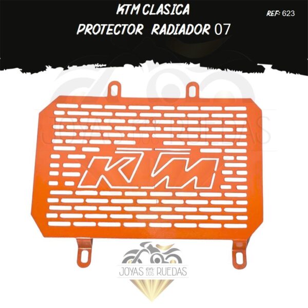 accesorios KTM clasica protector radiador