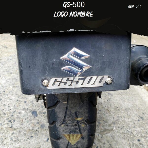 parte GS-500 Logo nombre