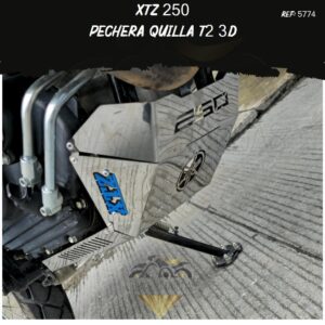 moto XTZ 250 pechera quilla 3D