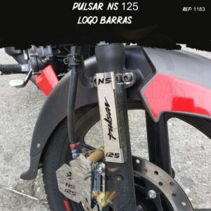 accesorio Pulsar ns 125 logo barras