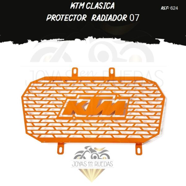 accesorios KTM clasica protector radiador