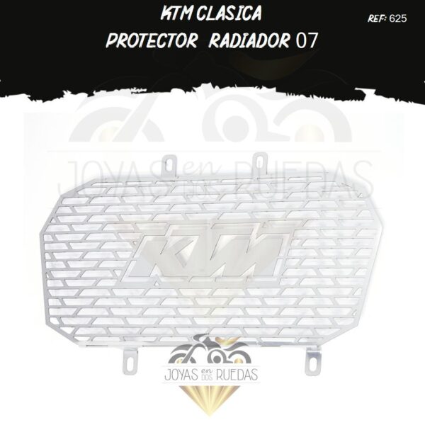 motos KTM clasica protector radiador