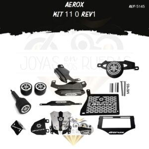 Aerox kit mordaza protector bomba delantera