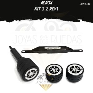 Aerox kit slider exosto Spools Sliders eje