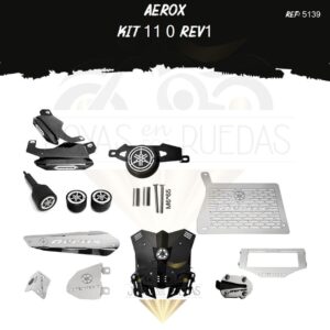 Aerox kit lujo pata gato protector exosto 5t Cupula TR3