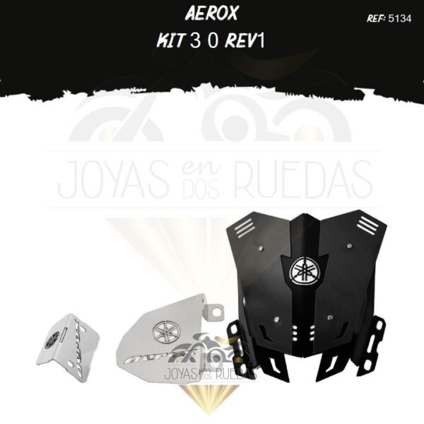 Aerox kit protector bomba delantera mordaza Cupula TR3