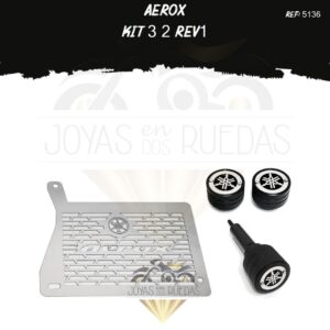 Aerox kit slider exosto Spools Sliders eje radiador t19