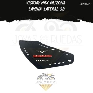 partes Victory MRX Arizona Lamina lateral 3D