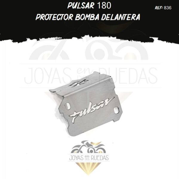 partes Pulsar 180 protector bomba delantera