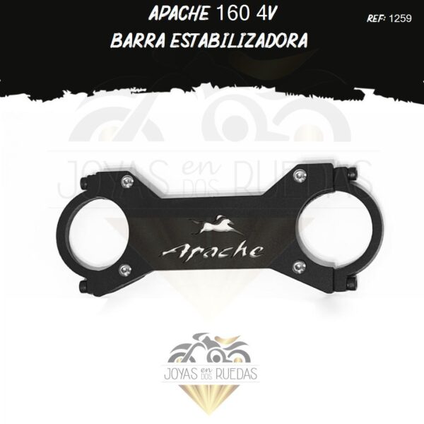 moto Apache 160 4V barra estabilizadora
