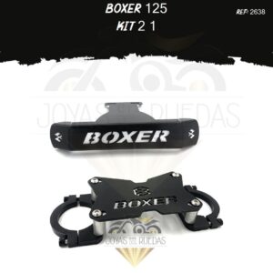 Boxer 125 kit barra estabilizadora frontal