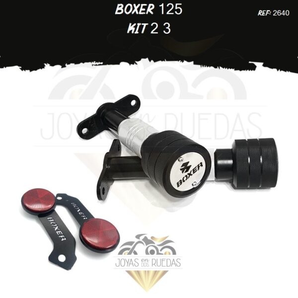 Boxer 125 kit tragaluz sliders
