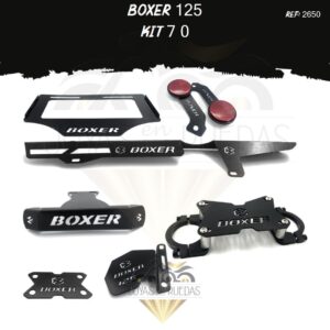 Boxer 125 kit tragaluz barra estabilizadora