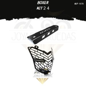 Boxer kit exosto protector farola