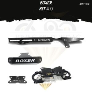Boxer kit barra estabilizadora guarda cadena frontal