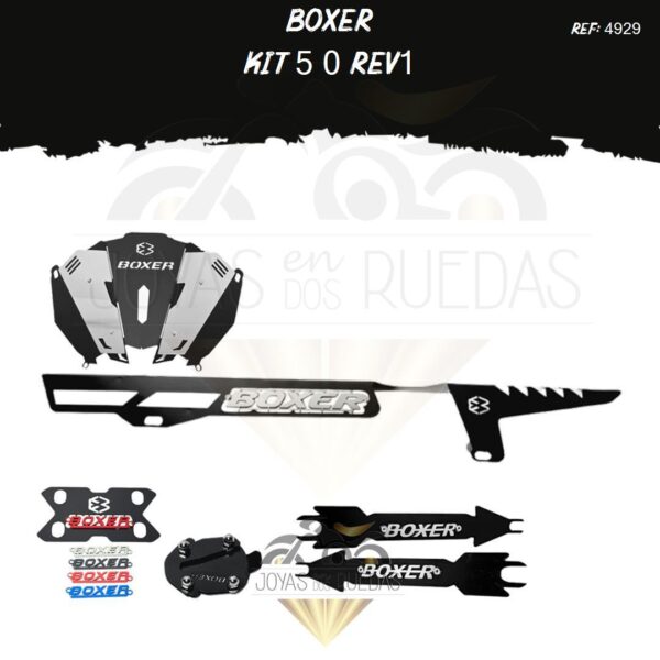 Boxer kit tragaluz 3d barra estabilizadora