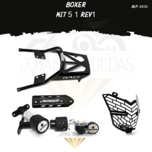 Boxer kit Spools Sliders eje sliders parrilla