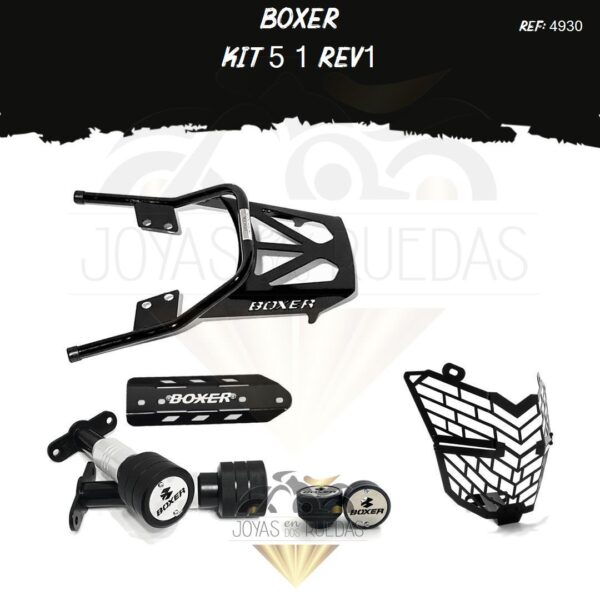 Boxer kit Spools Sliders eje sliders parrilla