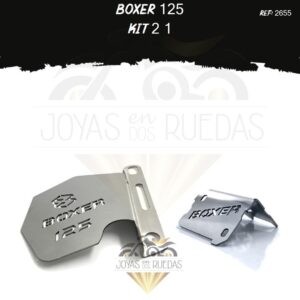 Boxer 125 kit protector bomba delantera mordaza