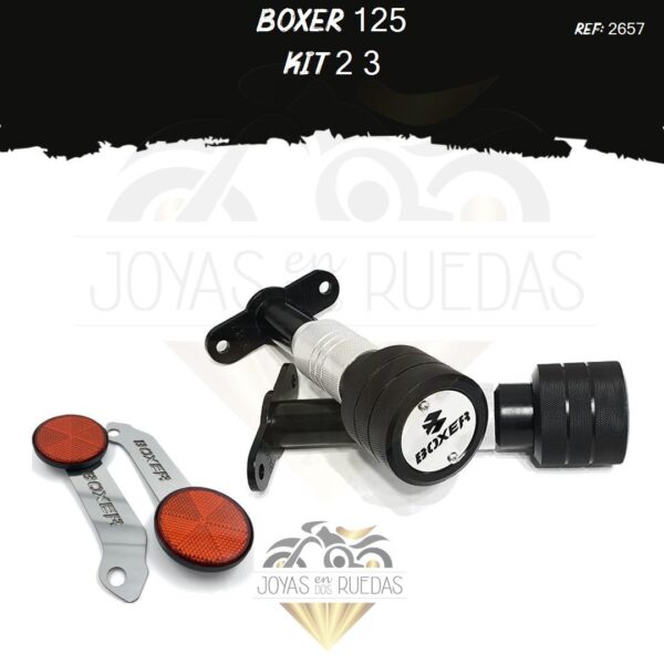 Boxer 125 kit sliders tragaluz
