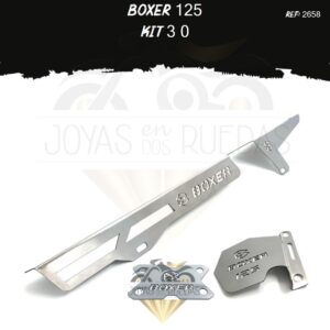 Boxer 125 kit mordaza acutrax p guarda cadena
