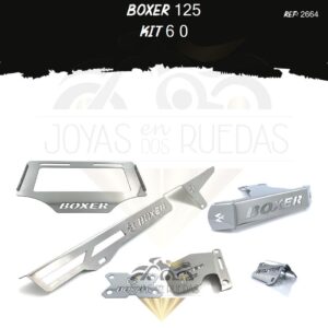 Boxer 125 kit protector bomba delantera acutrax p