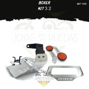 Boxer kit porta placa tragaluz pechera quilla