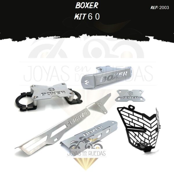 Boxer kit protector farola frontal guarda cadena