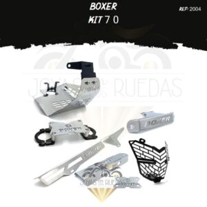 Boxer kit exosto pechera quilla barra estabilizadora