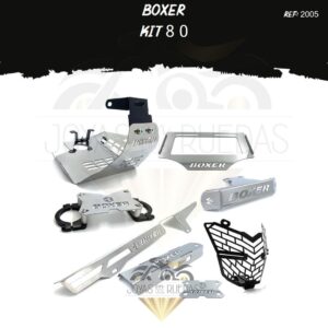 Boxer kit exosto pechera quilla barra estabilizadora