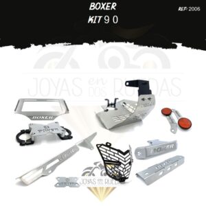 Boxer kit barra estabilizadora guarda cadena