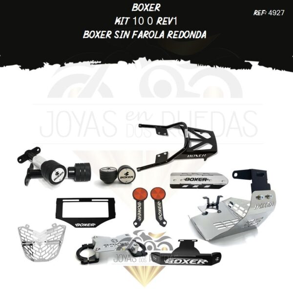 Boxer kit tragaluz 3d pechera quilla