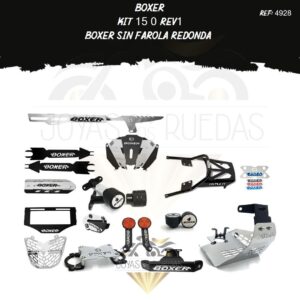 Boxer kit barra estabilizadora sliders