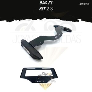 Bws FI kit sliders porta placa