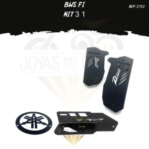 Bws FI kit lujo ventilador piso protector exosto