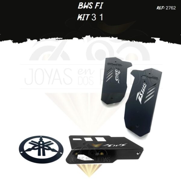 Bws FI kit lujo ventilador piso protector exosto