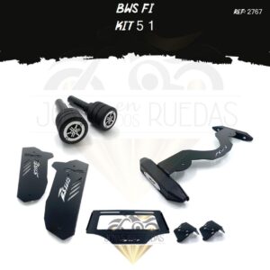 Bws FI kit sliders piso slider trasero