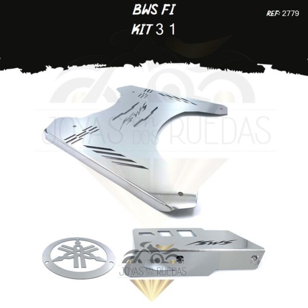 Bws FI kit protector exosto piso lujo ventilador