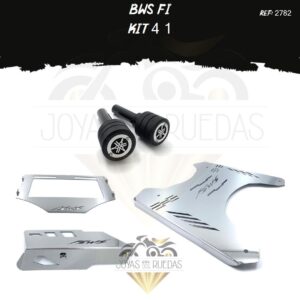Bws FI kit protector exosto piso porta placa