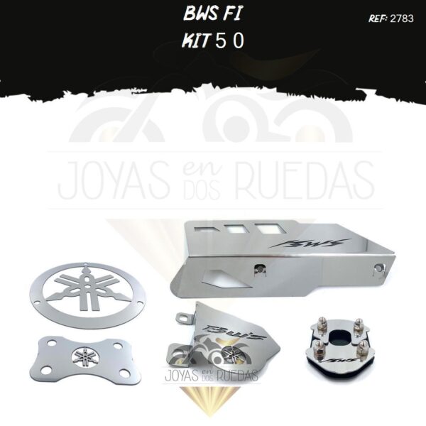 Bws FI kit protector exosto mordaza lujo pata gato
