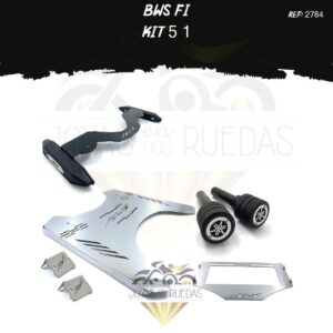 Bws FI kit piso sliders protector bomba delantera