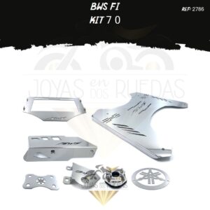 Bws FI kit lujo pata gato protector exosto mordaza piso