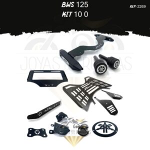 Bws 125 kit mordaza protector exosto acutrax T