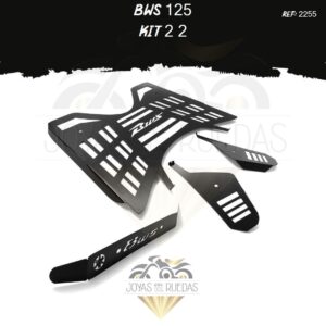 Bws 125 kit protector exosto piso