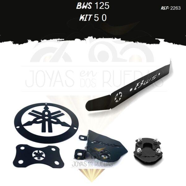 Bws 125 kit acutrax T mordaza protector exosto