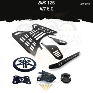 Bws 125 kit acutrax T mordaza protector exosto