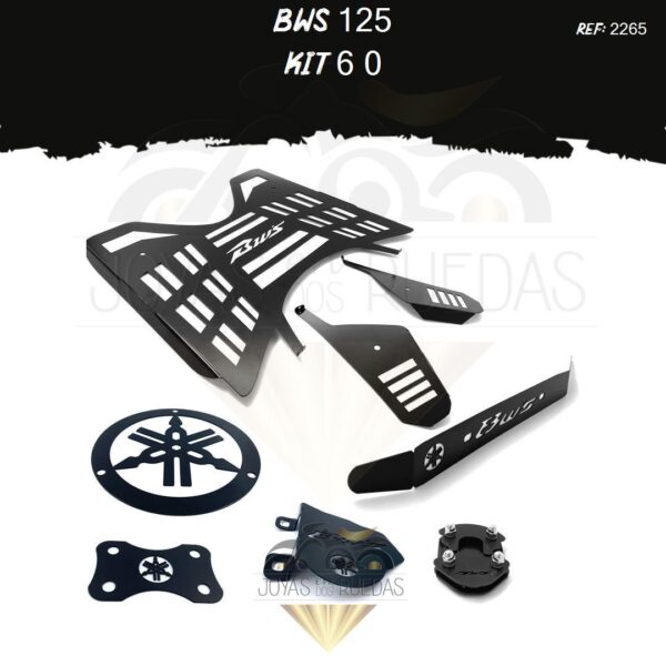 Bws 125 kit acutrax T mordaza protector exosto