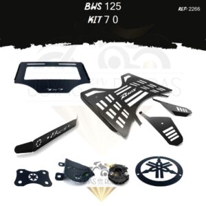 Bws 125 kit acutrax T mordaza porta placa