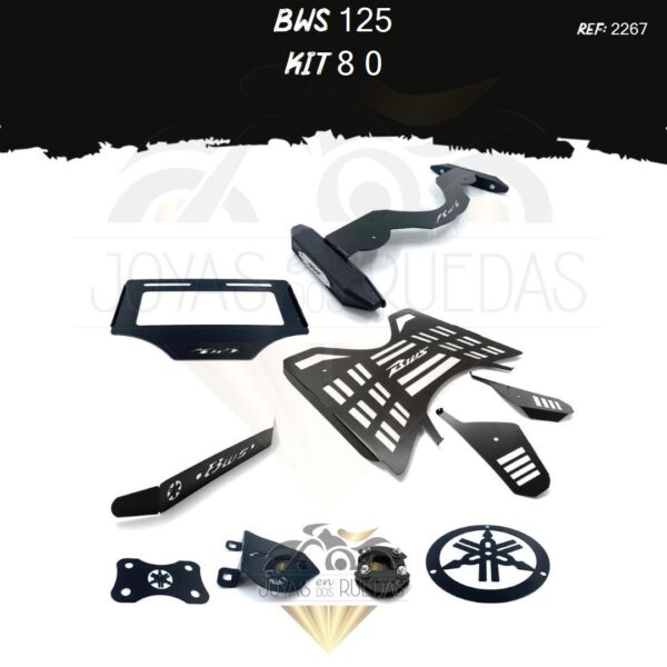 Bws 125 kit sliders piso lujo pata gato